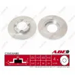 Jeu de 2 disques de frein avant ABE C35010ABE - Visuel 1
