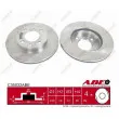 Jeu de 2 disques de frein avant ABE C35032ABE - Visuel 1
