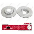 Jeu de 2 disques de frein avant ABE C35058ABE - Visuel 1