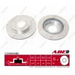 Jeu de 2 disques de frein avant ABE C35069ABE - Visuel 1
