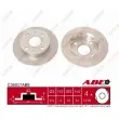 Jeu de 2 disques de frein avant ABE C36017ABE - Visuel 1