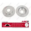 Jeu de 2 disques de frein avant ABE C38005ABE - Visuel 1