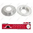 Jeu de 2 disques de frein avant ABE C38007ABE - Visuel 1