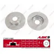 Jeu de 2 disques de frein avant ABE C38011ABE - Visuel 1