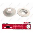 Jeu de 2 disques de frein avant ABE C38013ABE - Visuel 1