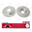 Jeu de 2 disques de frein avant ABE C38016ABE - Visuel 1