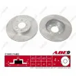 Jeu de 2 disques de frein avant ABE C38017ABE - Visuel 1