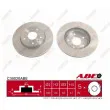 Jeu de 2 disques de frein avant ABE C38020ABE - Visuel 1