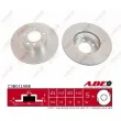 Jeu de 2 disques de frein avant ABE C3B011ABE - Visuel 1