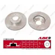 Jeu de 2 disques de frein avant ABE C3B014ABE - Visuel 1
