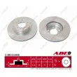 Jeu de 2 disques de frein avant ABE C3B016ABE - Visuel 1