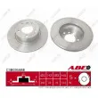 Jeu de 2 disques de frein avant ABE C3B036ABE - Visuel 1
