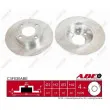 Jeu de 2 disques de frein arrière ABE C3F030ABE - Visuel 1