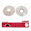 Jeu de 2 disques de frein avant ABE C3G031ABE - Visuel 1