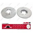 Jeu de 2 disques de frein avant ABE C3G033ABE - Visuel 1