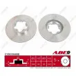 Jeu de 2 disques de frein avant ABE C3G036ABE - Visuel 1