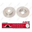 Jeu de 2 disques de frein avant ABE C3I004ABE - Visuel 1