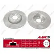 Jeu de 2 disques de frein avant ABE C3K012ABE - Visuel 1