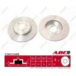 Jeu de 2 disques de frein avant ABE C3K015ABE - Visuel 1