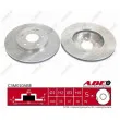 Jeu de 2 disques de frein avant ABE C3M010ABE - Visuel 1