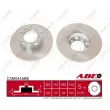 Jeu de 2 disques de frein avant ABE C3M041ABE - Visuel 1
