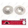 Jeu de 2 disques de frein avant ABE C3M072ABE - Visuel 1