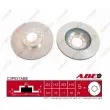 Jeu de 2 disques de frein avant ABE C3P027ABE - Visuel 1
