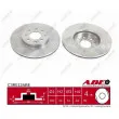 Jeu de 2 disques de frein avant ABE C3R012ABE - Visuel 1