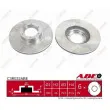 Jeu de 2 disques de frein avant ABE C3R022ABE - Visuel 1