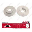Jeu de 2 disques de frein avant ABE C3R027ABE - Visuel 1