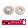 Jeu de 2 disques de frein avant ABE C3R038ABE - Visuel 1