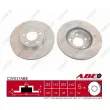 Jeu de 2 disques de frein avant ABE C3V017ABE - Visuel 1