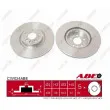 Jeu de 2 disques de frein avant ABE C3V024ABE - Visuel 1