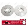 Jeu de 2 disques de frein avant ABE C3W003ABE - Visuel 1