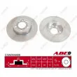 Jeu de 2 disques de frein avant ABE C3W004ABE - Visuel 1