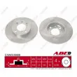 Jeu de 2 disques de frein avant ABE C3W019ABE - Visuel 1