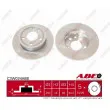 Jeu de 2 disques de frein avant ABE C3W024ABE - Visuel 1