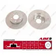 Jeu de 2 disques de frein avant ABE C3W025ABE - Visuel 1