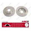 Jeu de 2 disques de frein avant ABE C3X023ABE - Visuel 1