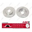 Jeu de 2 disques de frein avant ABE C3X029ABE - Visuel 1