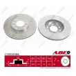 Jeu de 2 disques de frein avant ABE C3X032ABE - Visuel 1