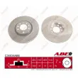 Jeu de 2 disques de frein avant ABE C3X034ABE - Visuel 1