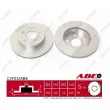 Jeu de 2 disques de frein avant ABE C3Y012ABE - Visuel 1