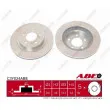 Jeu de 2 disques de frein avant ABE C3Y024ABE - Visuel 1