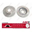 Jeu de 2 disques de frein avant ABE C3Y028ABE - Visuel 1