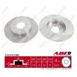 Jeu de 2 disques de frein arrière ABE C41037ABE - Visuel 1