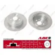 Jeu de 2 disques de frein arrière ABE C42024ABE - Visuel 1