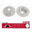Jeu de 2 disques de frein arrière ABE C42041ABE - Visuel 1