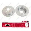 Jeu de 2 disques de frein arrière ABE C42051ABE - Visuel 1