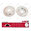 Jeu de 2 disques de frein arrière ABE C42054ABE - Visuel 1